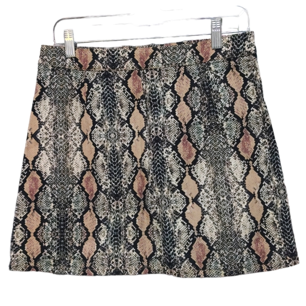 Altard State Snakeskin Python Print Zip Front Min… - image 3